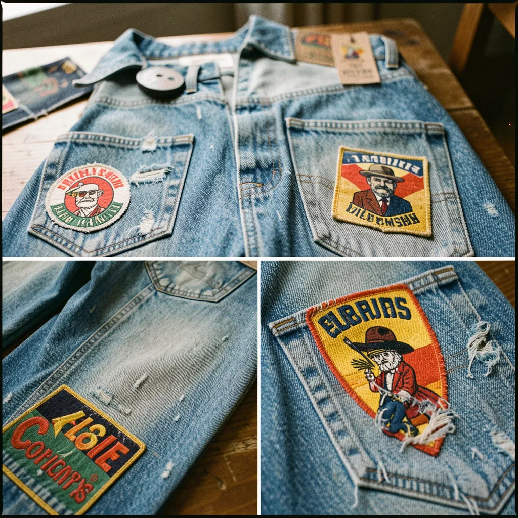 Vintage garment detail photography